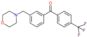 [3-(morpholinomethyl)phenyl]-[4-(trifluoromethyl)phenyl]methanone