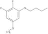 1-Butoxy-2,3-difluoro-5-(methylthio)benzene