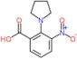 3-nitro-2-pyrrolidin-1-ylbenzoic acid