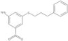 3-Nitro-5-[(3-phenylpropyl)thio]benzenamine