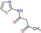 3-oxo-N-(1,3-thiazol-2-yl)butanamide