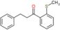 1-(2-methylsulfanylphenyl)-3-phenyl-propan-1-one