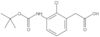 2-Chloro-3-[[(1,1-dimethylethoxy)carbonyl]amino]benzeneacetic acid