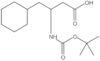 β-[[(1,1-Dimethylethoxy)carbonyl]amino]cyclohexanebutanoic acid