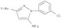 1H-Pyrazol-5-amine,1-(3-chlorophenyl)-3-(1,1-dimethylethyl)-