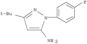 1H-Pyrazol-5-amine,3-(1,1-dimethylethyl)-1-(4-fluorophenyl)-