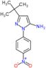 3-terc-butil-1-(4-nitrofenil)-1H-pirazol-5-amina