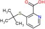 3-[(1,1-Dimethylethyl)thio]-2-pyridinecarboxylic acid