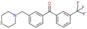 [3-(thiomorpholinomethyl)phenyl]-[3-(trifluoromethyl)phenyl]methanone