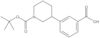 1-(1,1-Dimethylethyl) 3-(3-carboxyphenyl)-1-piperidinecarboxylate