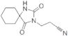 3-(2,4-DIOXO-1,3-DIAZASPIRO[4.5]DEC-3-YL)PROPANENITRILE