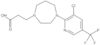 4-[3-Chloro-5-(trifluoromethyl)-2-pyridinyl]hexahydro-1H-1,4-diazepine-1-propanoic acid