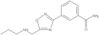 3-[5-[(Propylamino)methyl]-1,2,4-oxadiazol-3-yl]benzamide