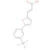 2-Propenoic acid, 3-[5-[3-(trifluoromethyl)phenyl]-2-furanyl]-, (E)-