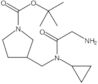 1,1-Dimethylethyl 3-[[(2-aminoacetyl)cyclopropylamino]methyl]-1-pyrrolidinecarboxylate