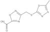 3-[[(5-Methyl-1,3,4-thiadiazol-2-yl)thio]methyl]-1,2,4-oxadiazole-5-carboxylic acid