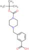 3-{[4-(tert-butoxycarbonyl)piperazin-1-yl]methyl}benzoic acid