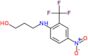 3-{[4-nitro-2-(trifluoromethyl)phenyl]amino}propan-1-ol