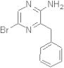 Pyrazinamine, 5-bromo-3-(phenylmethyl)-