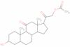 (3α,5α)-21-(Acetiloxi)-3-hidroxipregnano-11,20-diona