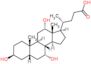 (3beta,5beta,7alpha,12alpha)-3,7,12-trihydroxycholan-24-oic acid