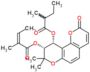 (9R,10R)-8,8-dimethyl-10-[(2-methylbutanoyl)oxy]-2-oxo-9,10-dihydro-2H,8H-pyrano[2,3-f]chromen-9-yl (2Z)-2-methylbut-2-enoate
