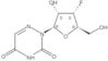 2-(3-Deoxy-3-fluoro-β-D-ribofuranosyl)-1,2,4-triazine-3,5(2H,4H)-dione