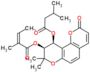 (9S,10S)-8,8-dimethyl-10-[(3-methylbutanoyl)oxy]-2-oxo-9,10-dihydro-2H,8H-pyrano[2,3-f]chromen-9-yl (2Z)-2-methylbut-2-enoate