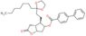 [(3aR,4R,6aS)-4-[2-(2-heptyl-1,3-dioxolan-2-yl)ethyl]-2-oxo-3,3a,4,5,6,6a-hexahydrocyclopenta[b]fu…