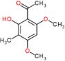 1-(2-hydroxy-4,6-dimethoxy-3-methylphenyl)ethanone