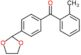 [4-(1,3-dioxolan-2-yl)phenyl]-(o-tolyl)methanone