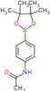 N-[4-(4,4,5,5-tetramethyl-1,3,2-dioxaborolan-2-yl)phenyl]acetamide