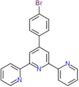 4′-(4-Bromophenyl)-2,2′:6′,2′′-terpyridine