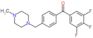 [4-[(4-methylpiperazin-1-yl)methyl]phenyl]-(3,4,5-trifluorophenyl)methanone