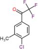 1-(4-chloro-3-methylphenyl)-2,2,2-trifluoroethanone