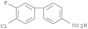 [1,1'-Biphenyl]-4-carboxylicacid, 4'-chloro-3'-fluoro-