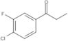 1-(4-Chloro-3-fluorophenyl)-1-propanone