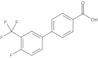 4′-Fluoro-3′-(trifluoromethyl)[1,1′-biphenyl]-4-carboxylic acid