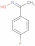 4-Fluoroacetophenone oxime