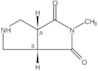rel-(3aR,6aS)-Tetrahydro-2-methylpyrrolo[3,4-c]pyrrole-1,3(2H,3aH)-dione