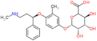 (3S,4S,5S,6S)-3,4,5-trihydroxy-6-[3-methyl-4-[(1R)-3-(methylamino)-1-phenyl-propoxy]phenoxy]tetrahydropyran-2-carboxylic acid