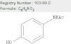 Acetamide, N-(4-hydroxyphenyl)-