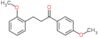 3-(2-methoxyphenyl)-1-(4-methoxyphenyl)propan-1-one