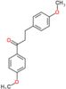 1,3-Bis(4-methoxyphenyl)-1-propanone