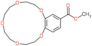 methyl 2,3,5,6,8,9,11,12-octahydro-1,4,7,10,13-benzopentaoxacyclopentadecine-15-carboxylate