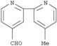 [2,2'-Bipyridine]-4-carboxaldehyde,4'-methyl-