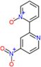 2-(4-nitropyridin-2-yl)pyridine 1-oxide