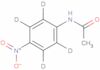 N-(4-nitro[2,3,5,6-2H4]phenyl)acetamide