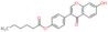 4-(7-hydroxy-4-oxo-4H-chromen-3-yl)phenyl hexanoate