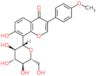 (1S)-1,5-anhydro-1-[7-hydroxy-3-(4-methoxyphenyl)-4-oxo-4H-chromen-8-yl]-D-glucitol